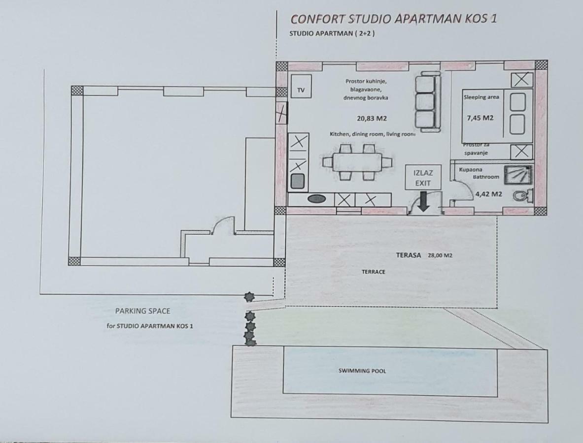 Villa Kos Lupoglav (Istria) Exterior foto